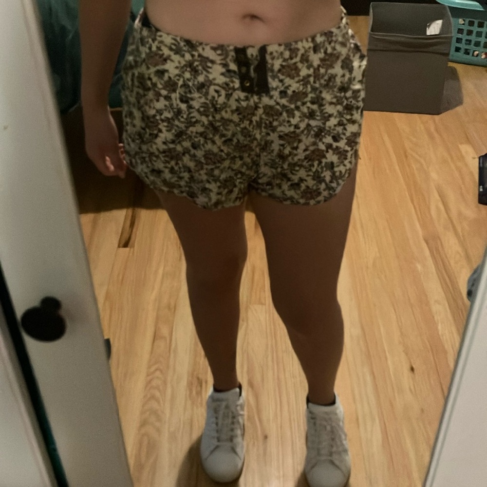 Floral Print Women's Shorts